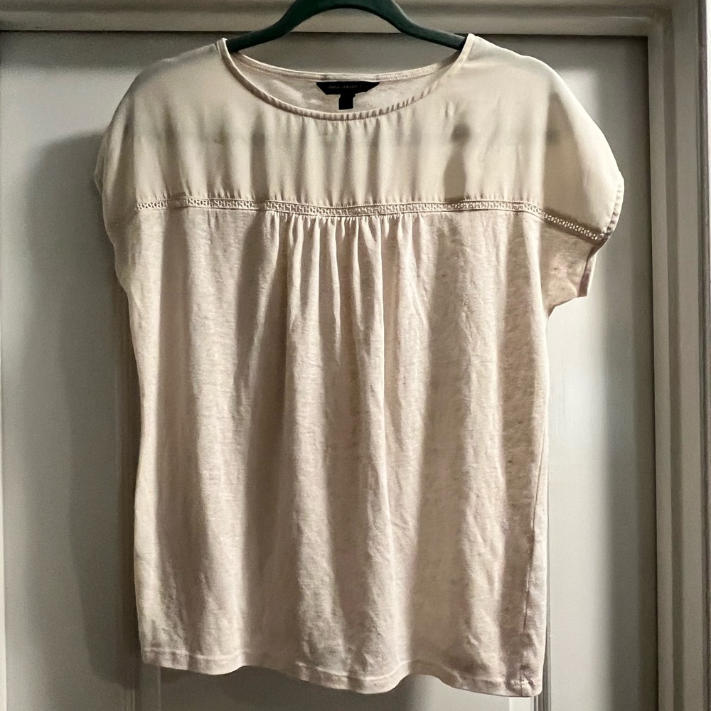 Cream Colored Blouse - Banana Republic